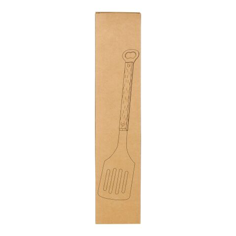 Stainless steel barbecue spatula Saphira Brun | Inget reklamtryck