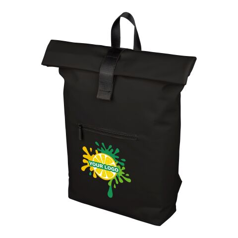 Recycled PU backpack Naiya Blå | Inget reklamtryck