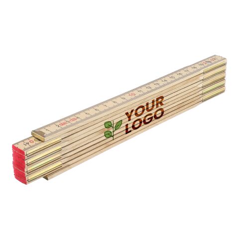 Birchwood foldable ruler Ezio Brun | Inget reklamtryck