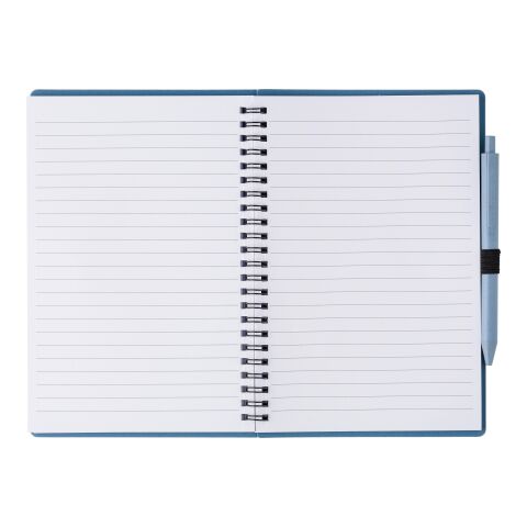 Wheat straw notebook with pen Massimo Blå | Inget reklamtryck | Inte tillgängligt | Inte tillgängligt