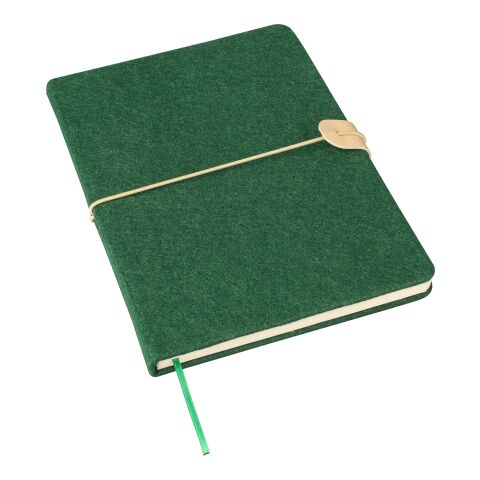 Recycled felt notebook (A5) Dario Grön | Inget reklamtryck | Inte tillgängligt | Inte tillgängligt