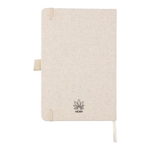 Hemp notebook A5 Barbara beige | Inget reklamtryck | Inte tillgängligt | Inte tillgängligt
