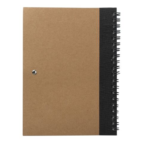 Wire bound notebook with ballpen. Stella Svart | Inget reklamtryck | Inte tillgängligt | Inte tillgängligt