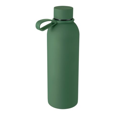 Recycled stainless steel double-walled drinking bottle (500 ml) Sena Grå | Inget reklamtryck | Inte tillgängligt | Inte tillgängligt