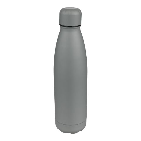 Recycled double-walled drinking bottle 500 ml Sunny Grå | Inget reklamtryck | Inte tillgängligt | Inte tillgängligt