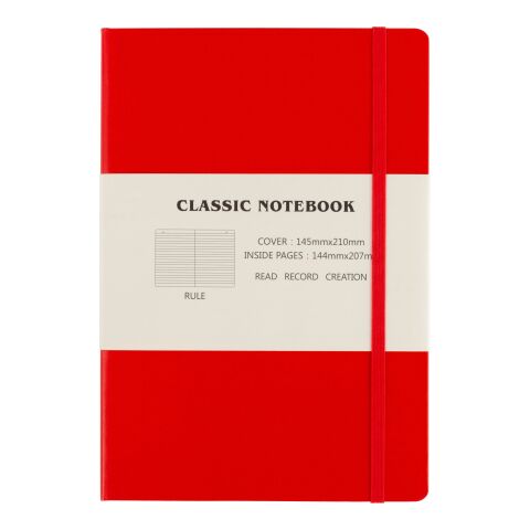 Anteckningsbok i kartong (ca A5) Vit | Inget reklamtryck | Inte tillgängligt | Inte tillgängligt