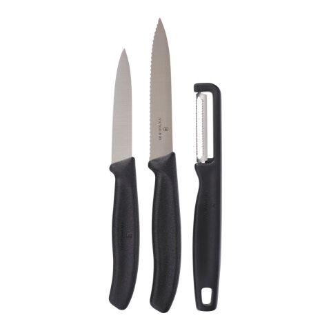 Victorinox kitchen set Swiss Classic | 3 items Svart