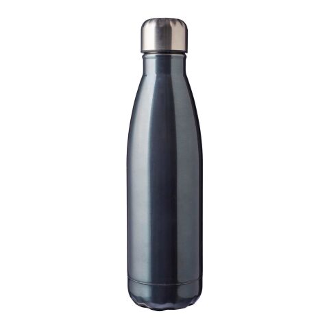 Recycled stainless steel single-walled flask 650 ml Cliff Svart