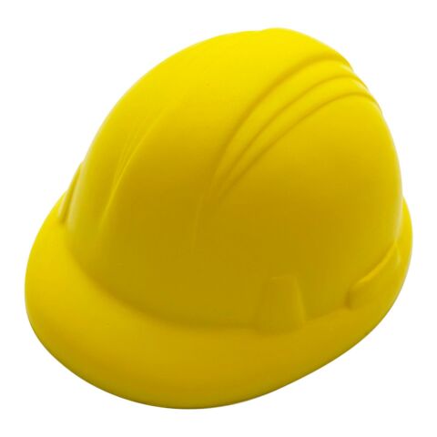 Antistressfigur, bygghjälm Vit