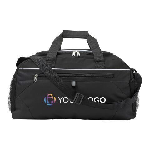 Sportbag med framficka i polyester (600D) Svart