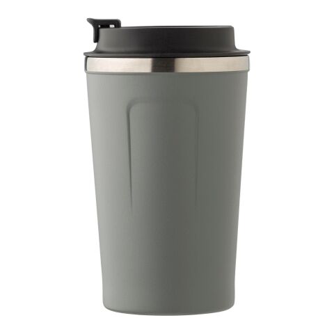 Mugg i rostfritt stål med dubbla väggar (380 ml) Grå