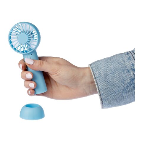 ABS electric hand fan Oren Ljusblå