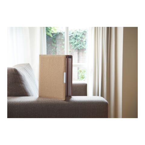 Konferensmapp (A4) Brun | Inget reklamtryck | Inte tillgängligt | Inte tillgängligt