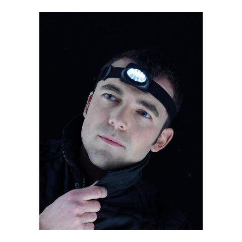 Pannlampa med 5 LED-lampor Svart | Inget reklamtryck | Inte tillgängligt | Inte tillgängligt