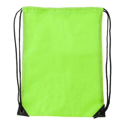 Gympapåse/ryggsäck i polyester (210D) Vit | Inget reklamtryck | Inte tillgängligt | Inte tillgängligt