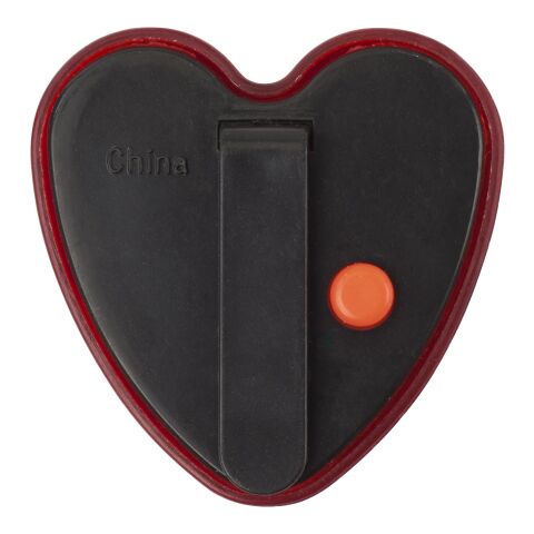 Hjärtformad blinklampa Röd | Inget reklamtryck | Inte tillgängligt | Inte tillgängligt