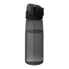 Capri sportflaska Transparent svart