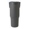 Bronx 900 ml vakuumisolerad termos av koppar och RCS-certifierat återvunnet rostfritt stål med ett lock med dubbla funktioner  Grå
