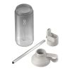 Ocean Bottle GO Clear 710 ml vattenflaska Rock Grey
