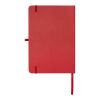 Teak A5 inbunden anteckningsbok och linjerade sidor av återvunnet material Standard | Röd | Inget reklamtryck | Inte tillgängligt | Inte tillgängligt