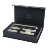 Parker IM Essentials-set med rollerball- och kulspetspenna - svart Svart