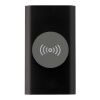 Juice trådlös 4 000 mAh Type C-powerbank i återvunnen aluminium  Svart