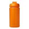 Baseline® Plus 500 ml sportflaska med uppfällbart lock Orange
