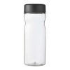 H2O Eco Base 650 ml screw cap water bottle Vit-Svart | Inget reklamtryck | Inte tillgängligt | Inte tillgängligt