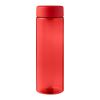 H2O Active® Eco Vibe 850 ml vattenflaska med skruvlock Röd-Röd