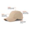 Nordic Drift RCS Aero UPF 50+ cap beige | Inget reklamtryck | Inte tillgängligt | Inte tillgängligt