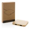 10W trådlös laddare med USB portar FSC® bambu brun | Inget reklamtryck | Inte tillgängligt | Inte tillgängligt