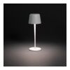 Zenic RCS återvunnen plast USB laddningsbar bordslampa vit | Inget reklamtryck | Inte tillgängligt | Inte tillgängligt