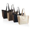 BEAU AWARE™ 400 gsm återvunnen canvas allround shoppingväska marinblå
