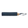 20.5" Impact AWARE™ RPET 190T Pongee paraply  bambu marinblå | Inget reklamtryck | Inte tillgängligt | Inte tillgängligt