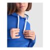Urban hoodie för dam Himmelsblå-Vit | S