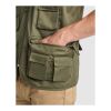 Venera 200 g/m2 V-ringad arbetsväst med flera fickor  Militar Green | 3XL