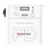 SKROSS World Travel Adapter MUV 65W PD med USB C-kabel vit | Inget reklamtryck | Inte tillgängligt | Inte tillgängligt