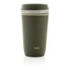 Topl To Go-glas av återvunnen plast Patenterat 360-lock 354 grön | Inget reklamtryck | Inte tillgängligt | Inte tillgängligt