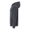 Iqoniq Trivor microfleece hoodie i återvunnen polyester grå | S