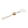 Cotton (D16) phone wristband Maxim beige | Inget reklamtryck | Inte tillgängligt | Inte tillgängligt