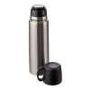 Stainless steel double-walled flask Jan Silver | Inget reklamtryck | Inte tillgängligt | Inte tillgängligt