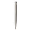 Recycled stainless steel twist ballpen Hannelore Silver | Inget reklamtryck | Inte tillgängligt | Inte tillgängligt