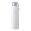Stainless steel single-walled drinking bottle 650 ml Cindy Vit | Inget reklamtryck | Inte tillgängligt | Inte tillgängligt
