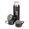 Stainless steel double walled bottle set (420 ml) Herbert Svart | Inget reklamtryck | Inte tillgängligt | Inte tillgängligt
