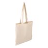 Oeko-Tex cotton (140 gsm) shopping bag Leonard beige | Inget reklamtryck | Inte tillgängligt | Inte tillgängligt