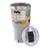 Stainless steel double-walled drinking mug 590 ml Arnold Grå | Inget reklamtryck | Inte tillgängligt | Inte tillgängligt