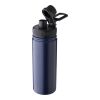 Stainless steel double-walled drinking bottle 500 ml Chad Blå