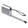 Aluminium tape measure Frances Silver | Inget reklamtryck | Inte tillgängligt | Inte tillgängligt