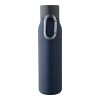 Recycled stainless steel drinking bottle (600 ml) Cassian Vit | Inget reklamtryck | Inte tillgängligt | Inte tillgängligt