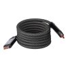 Nylon charging cable Janet Blå | Inget reklamtryck | Inte tillgängligt | Inte tillgängligt
